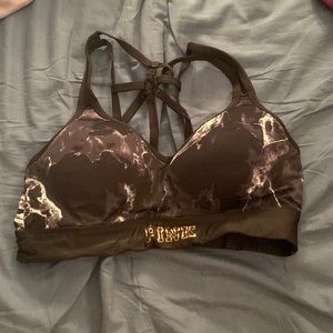 Victoria secret pink Marble ultimate sports bra